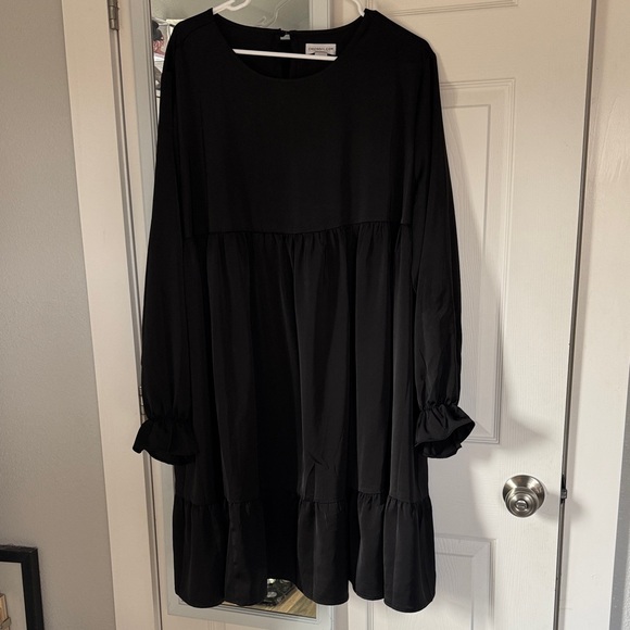 Chic Soul Dresses & Skirts - Chic Soul Black Ruffle Dress